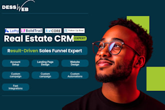 set up real estate CRM lofty, boldtrail, kvcore, gohighlevel, follow up boss