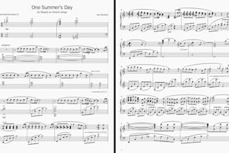 transcribe any music of your liking to sheet music