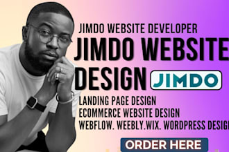 jimdo website expert jimdo SEO jimdo landing page, ecommerce design jimdo expert