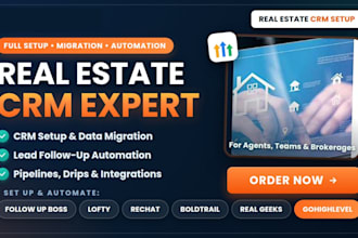 follow up boss lofty rechat boldtrail real geeks gohighlevel for real estate crm