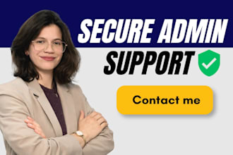 provide administrative support for hosting domain and insurance services