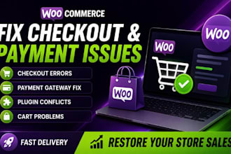 fix woocommerce store errors and restore checkout functionality