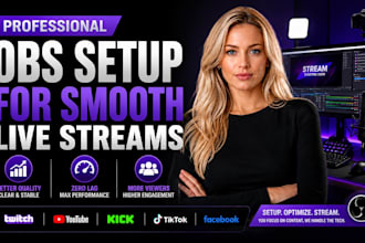 setup or fix obs studio for smooth streaming