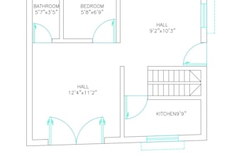 create autocad 2d floor plans and 3d building models