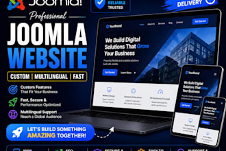 build your professional multilingual joomla website with custom features fast