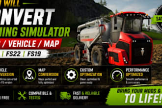 convert farming simulator mods vehicle fs25 fs22 fs19