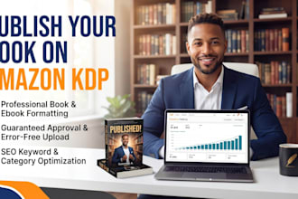format upload and publish your book as an amazon KDP expert