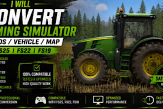 help you create custom farming simulator maps and equipment