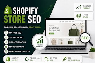 optimize your shopify store SEO for higher google rankings