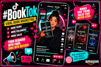 booktok tiktok book promotion amazon kindle ebook marketing to boost book sales