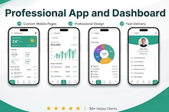 develop custom android and ios mobile apps using flutter