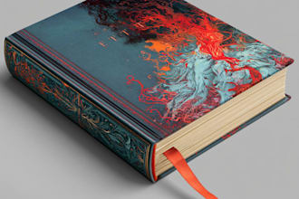 do fantasy book cover design, thriller book cover