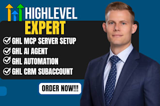 setup gohighlevel mcp server, ghl ai agent, ghl automation ghl CRM subaccount