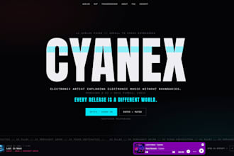 design a stunning animated website