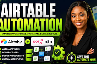 build airtable automation airtable database n8n workflow