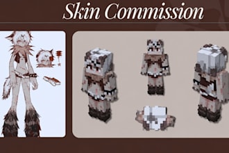 create a custom minecraft skin for you