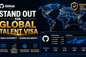 build your github profile for eb1a visa endorsement