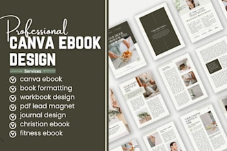 canva ebook design canva ebook ebook design workbook design canva workbook ebook