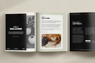 design editable fillable digital planner, pdf journal workbook worksheet tracker