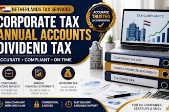 prepare netherlands corporate tax annual accounts and dividend tax