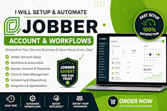 setup jobber crm software