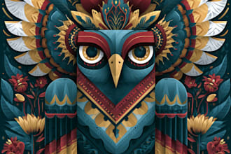 illustrate amazing custom graffiti, wall arts or murals