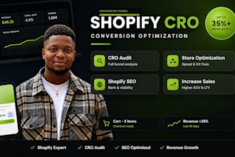 do shopify cro audit and conversion rate optimisation to boost sales