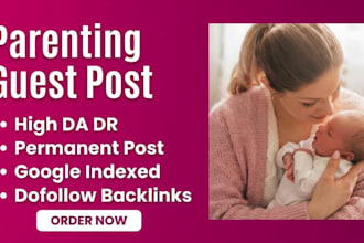 publish baby, kids, and parenting guest post on mom blogs