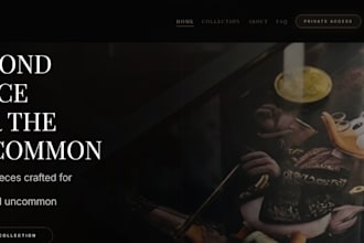 build a modern e commerce website