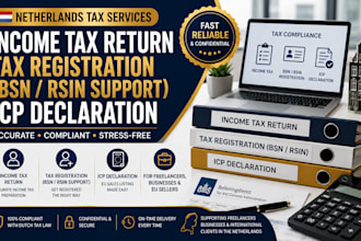 prepare netherlands income tax bsn rsin registration and icp filing