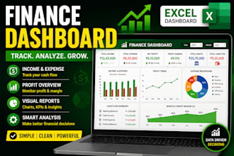 build an interactive excel finance dashboard for business reporting