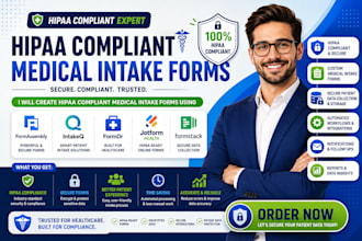 create hipaa compliant intakeq formdr jotform formstack esignature medical forms