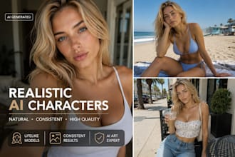 create realistic ai influencer and lifestyle photos