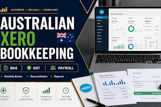 do australian xero bookkeeping, bas, gst and payroll