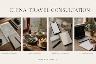 review your china travel plan and answer trip planning questions