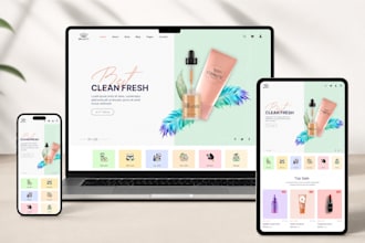 spa website, makeup artist website, cosmetic website, and beauty salon website