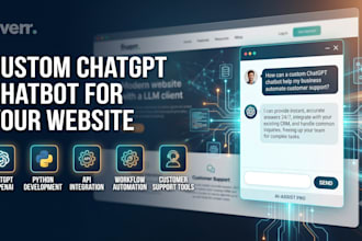 create a chatgpt chatbot for your website