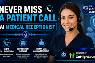 build ai medical receptionist for dental clinics