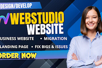 design and develop webstudio, redesign webstudio, fix bugs and issues