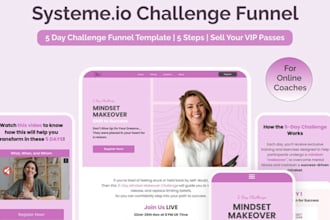 german systeme io sales funnel online course website wordpress landing page