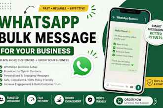 whatsapp business bulk broadcasts mass dm  customer outreach messaging