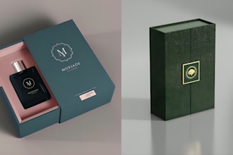 design premium packaging design for luxury brands, startups and product launches