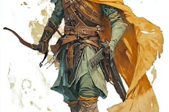 fantasy dnd character illustration