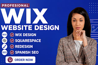 crear pagina web wix design squarespace redesign wix spanish seo website