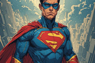 do a superhero comic