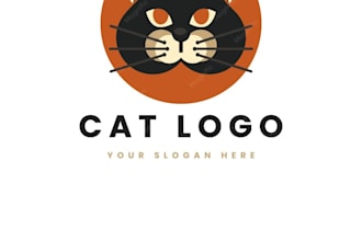 design animal pet dog and cat logo