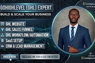 setup gohighlevel websites, CRM, funnels and automation