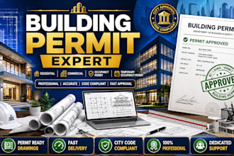prepare residential building permit commercial building permit occupancy permit