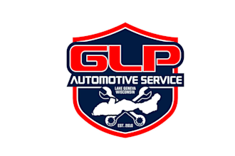 design automotive ties repair shop logo