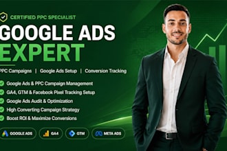 be your google ads manager for ppc campaign management